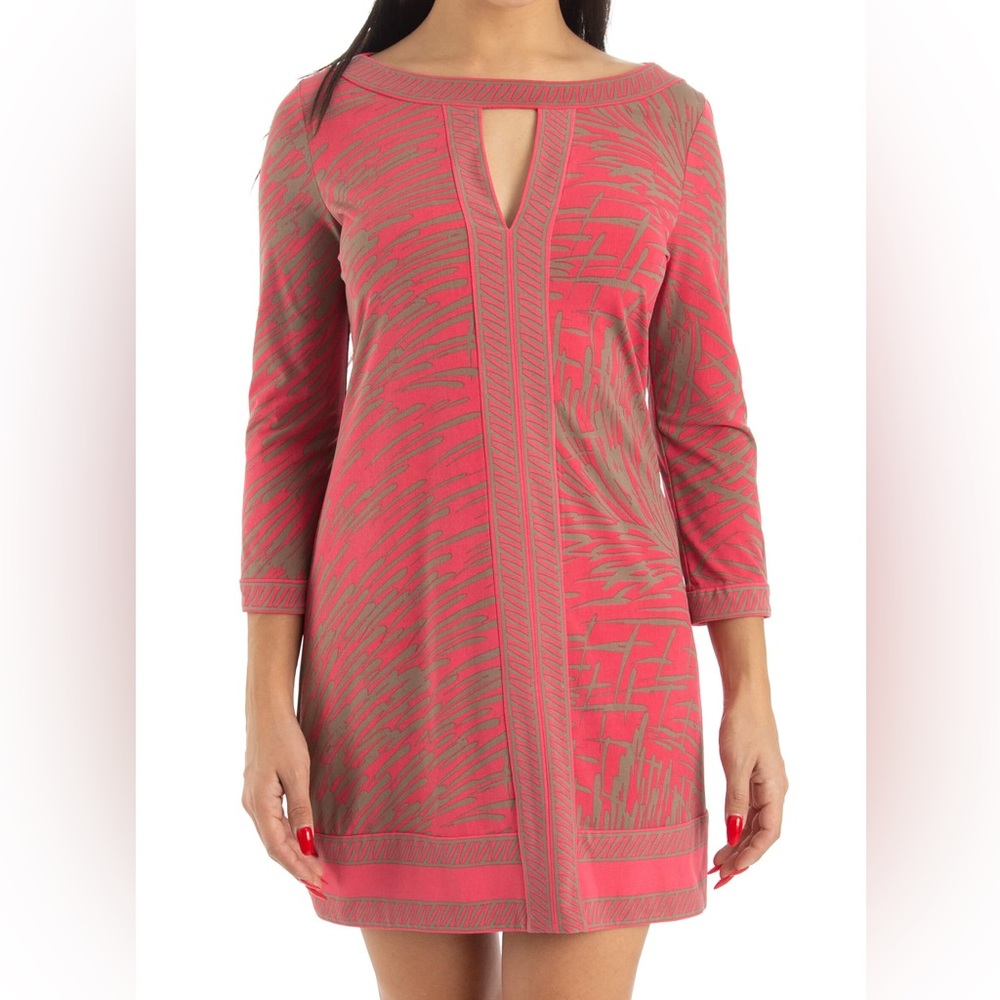 BCBG MAXAZRIA Long Sleeve Sheath Dress Small